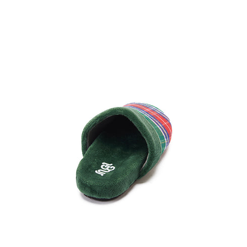 Snuggs Clogs Green checkered